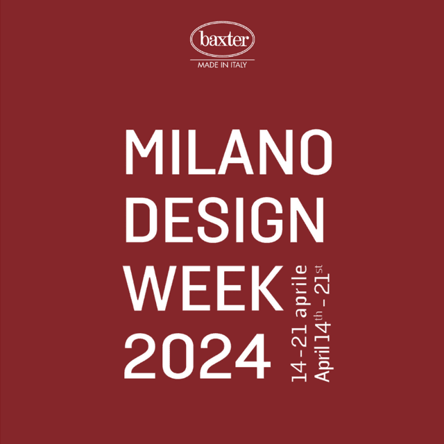 BAXTER @ MILANO DESIGN WEEK 